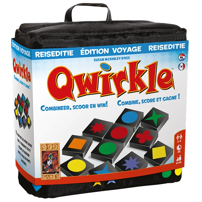 Qwirkle Reiseditie - Bordspellen 999 Games