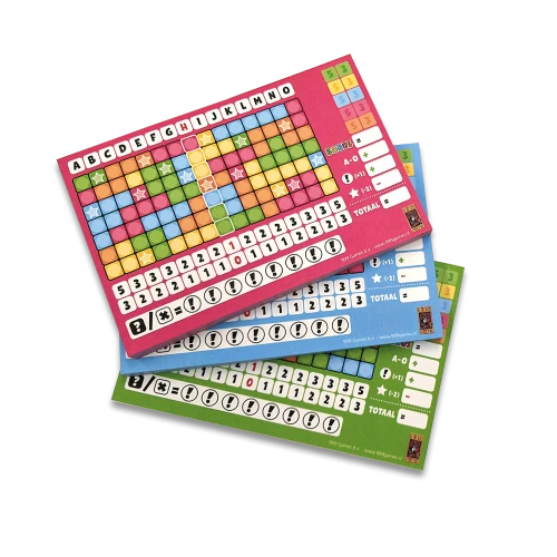 Scoreblokken Keer op Keer (3 stuks) Level 5, 6 en 7