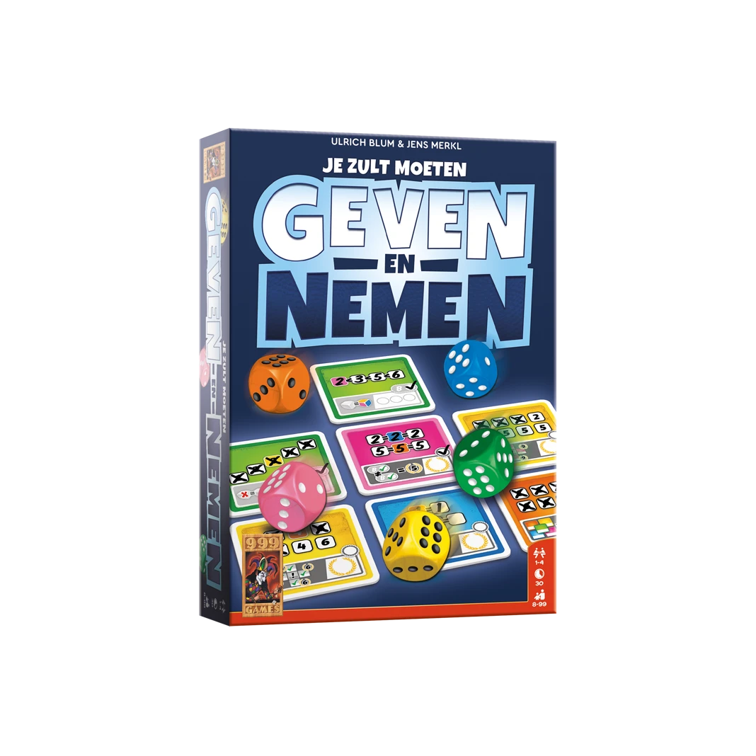 Geven en Nemen - Dobbelspel 999 Games