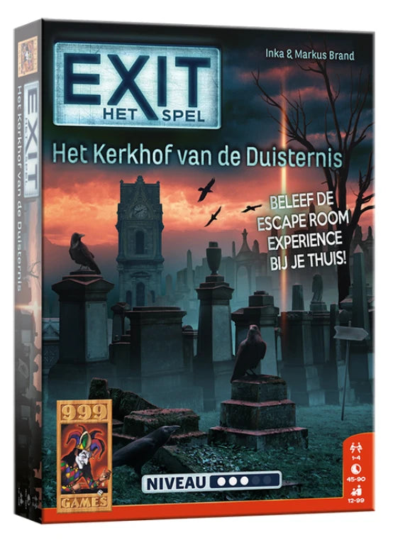 EXIT – Het kerkhof van de duisternis -  Bordspellen 999 Games