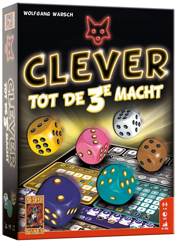 Clever tot de 3e Macht - Dobbelspel 999 Games