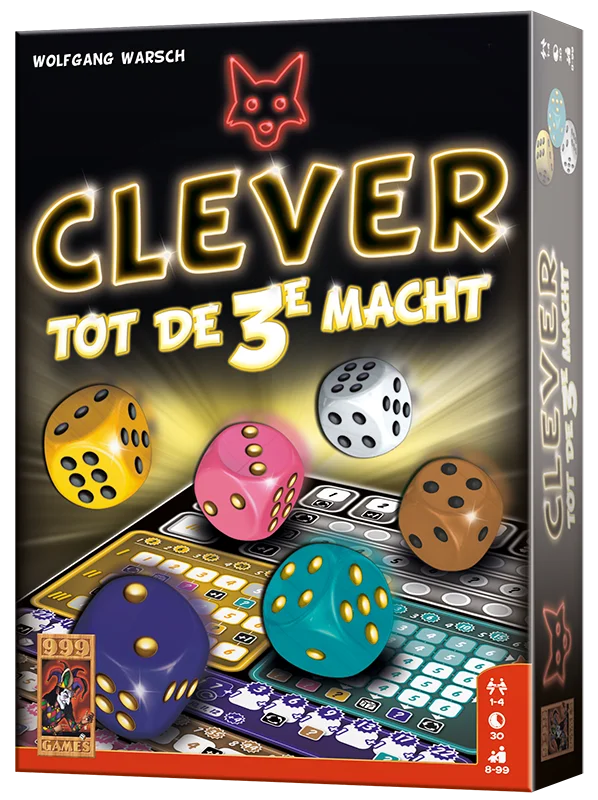 Clever tot de 3e Macht - Dobbelspel 999 Games