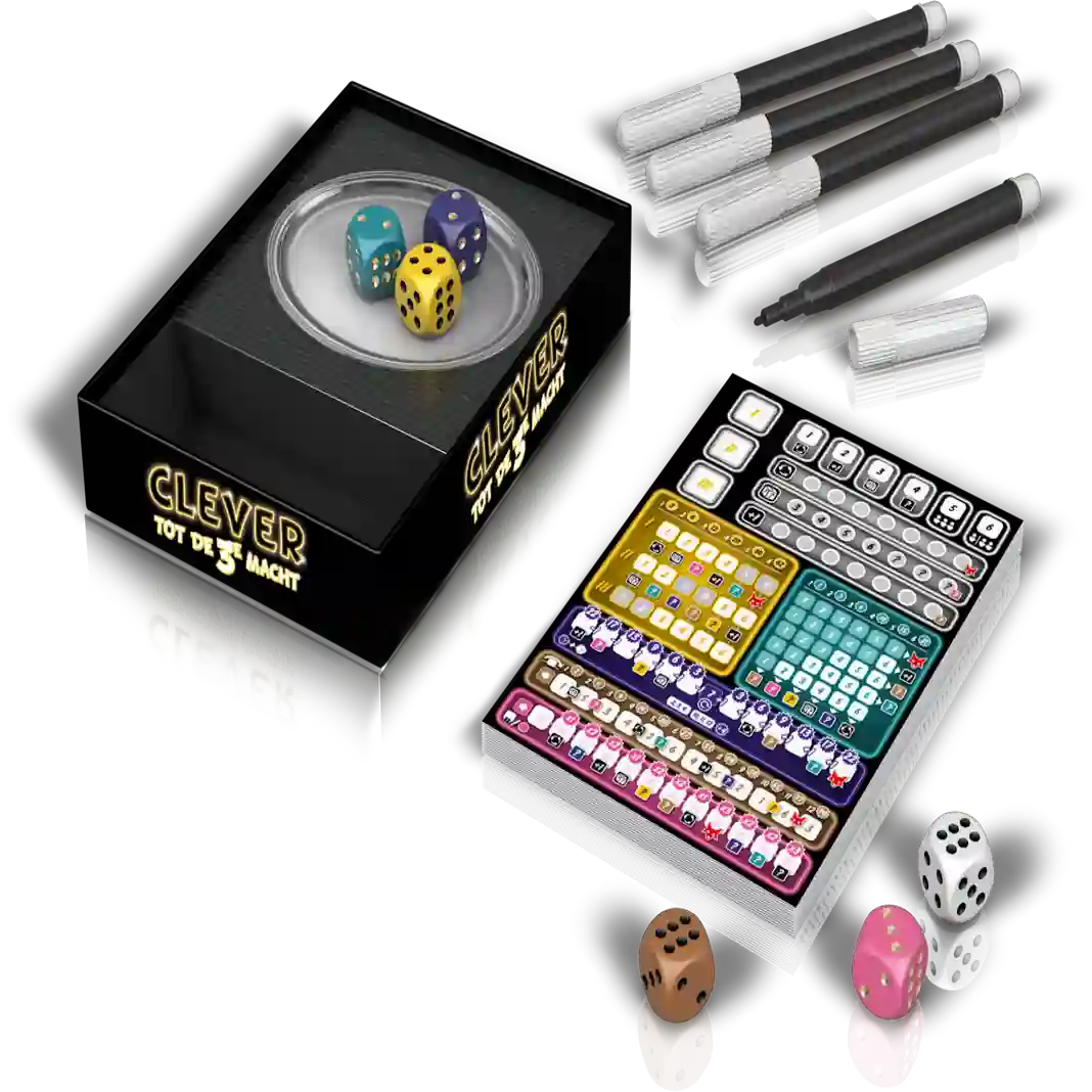 Clever tot de 3e Macht - Dobbelspel 999 Games