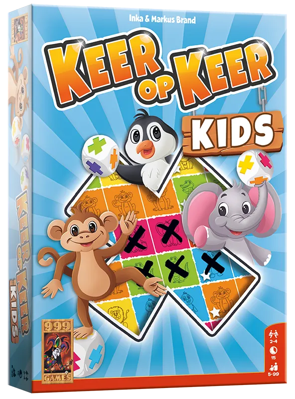 Keer op Keer Kids - Dobbelspellen 999 Games