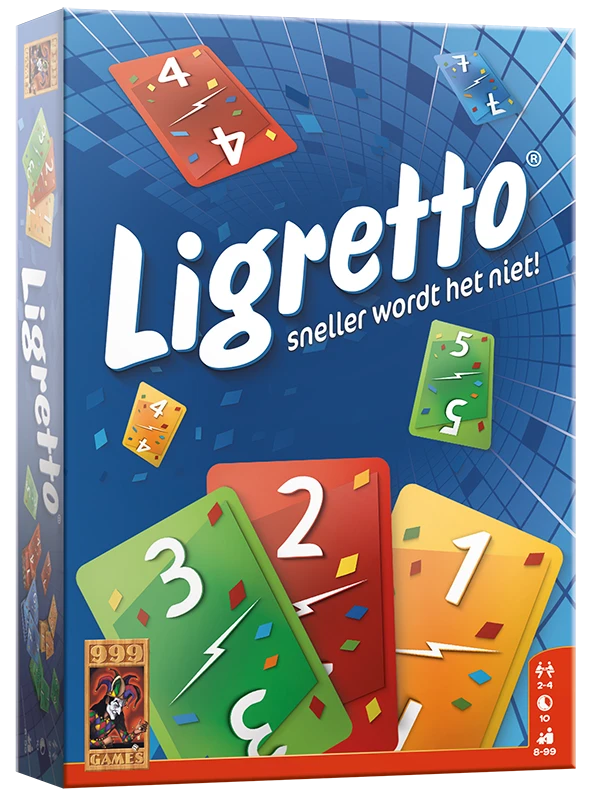 Ligretto Blauw - Kaartspellen 999 Games