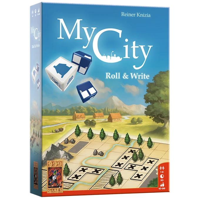 My City Roll & Write - Dobbelspellen 999 Games