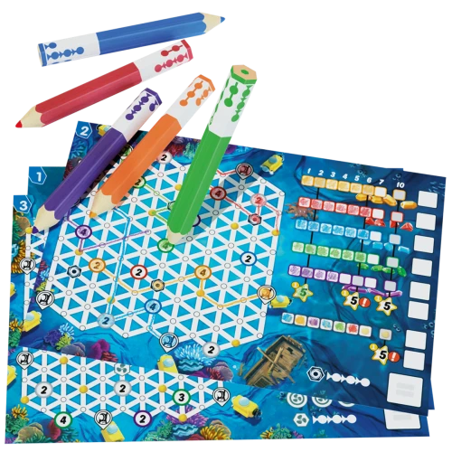 Pick a Pen Riffen - Bordspellen 999 Games