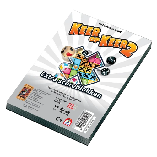 Scoreblokken Keer op Keer 2 (2 stuks) Level 1