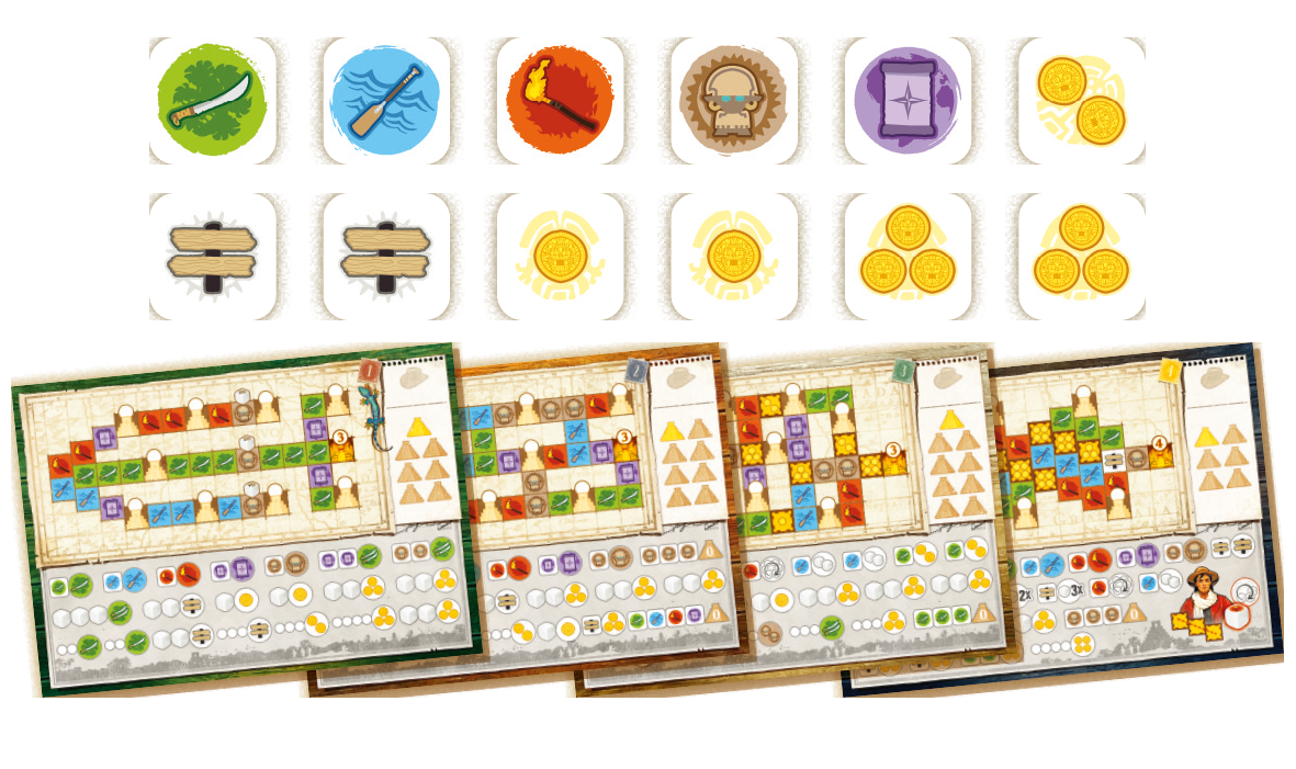 De Zoektocht naar El Dorado: Dobbelavontuur - Dobbelspellen 999 Games