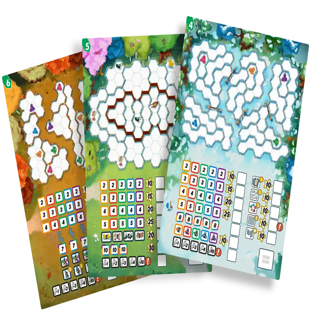 Pick a Pen Tuinen : Seizoenen Level 4, 5, 6