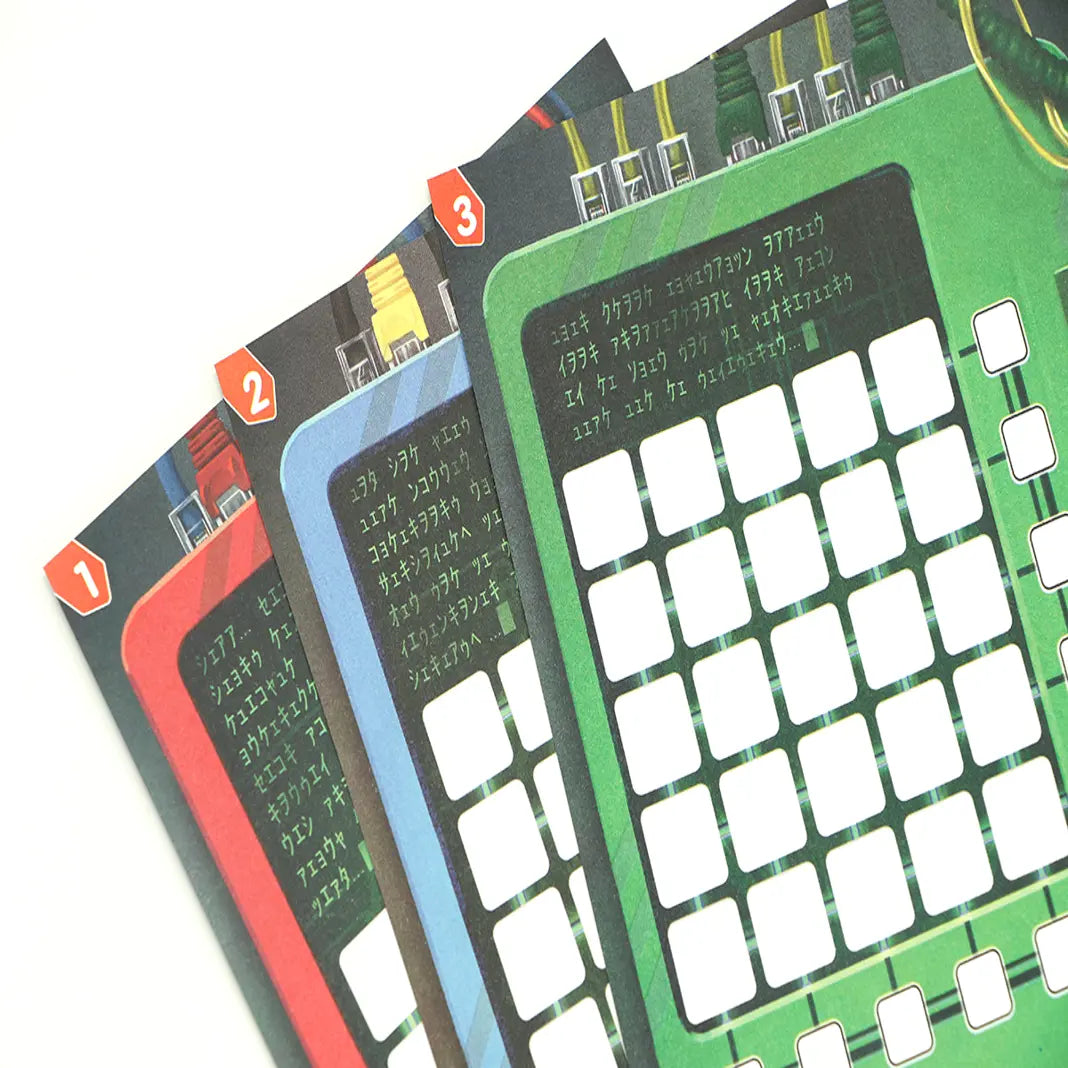 Pick a Pen Hackers Scoreblokken